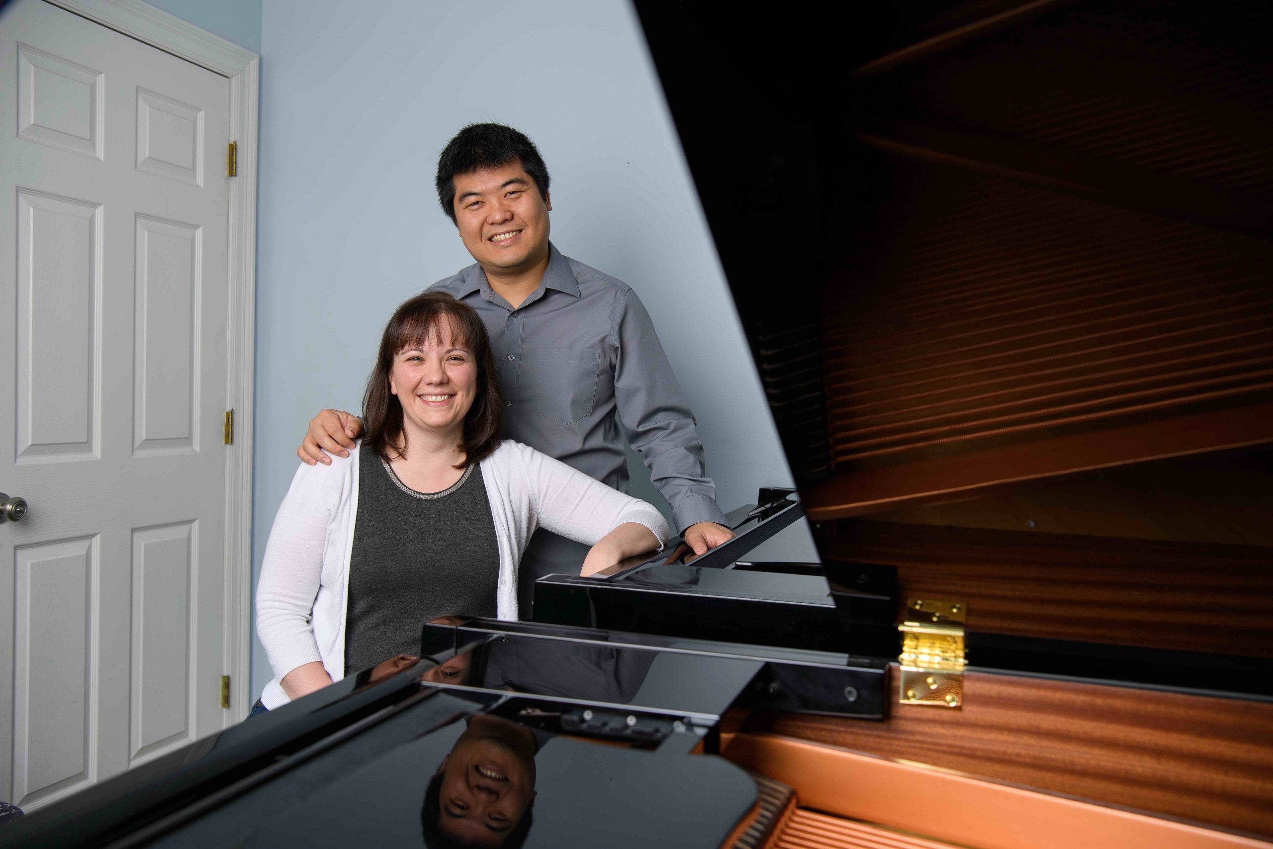 Piano teachers Robin and Raymond Yee